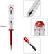10x Mains Circuit Tester, Electric Tester Pen Screwdriver Voltage Circuit Test Pen for Electrical Test