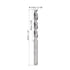 uxcell Solid Carbide Twist Drill Bits 3.5mm, Metric Left Hand Spiral Flutes Straight Shank Tungsten Steel Drilling Tool for Stainless Steel Alloy Metal, 2pcs