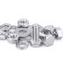 1/4-20 x 3/4" Stainless Steel Hex Bolts Screws with Nuts and Washers, 304 SS 18-8, 10 Sets