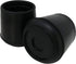 Shepherd Hardware 1-1/2" Round Non-Marking Rubber Slip-On Chair Leg Tips, Nonslip Protective