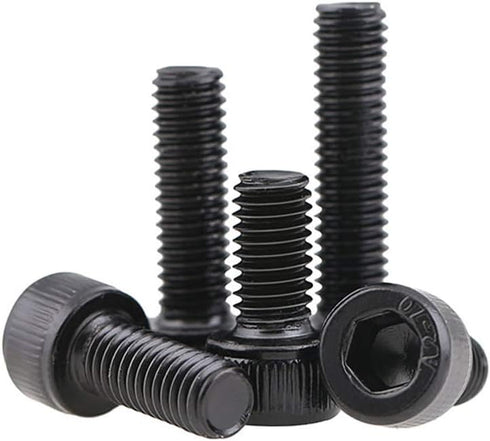 600PCS M3 Nuts and Bolts Assortment Set - Hex Nuts, Washers, Screws, Hex Socket Head Cap Screws - Alloy Steel with