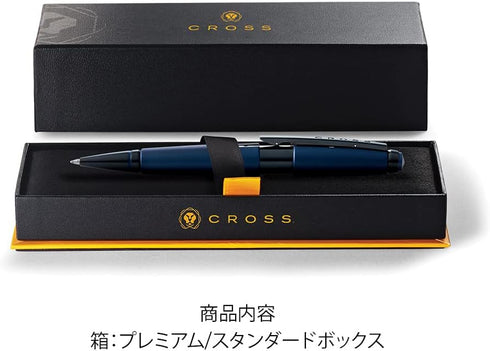 Cross Edge Matte Blue Lacquer Gel Rollerball Pen