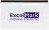 ExcelMark Extra Large Rubber Stamp Ink Pad 4-1/4" by 7-1/4” (Purple)