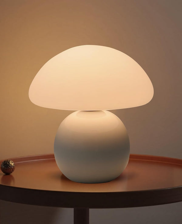 Mushroom Lamp Table Lamp for Bedroom,Desk Bedside Small Lamps for Living Room