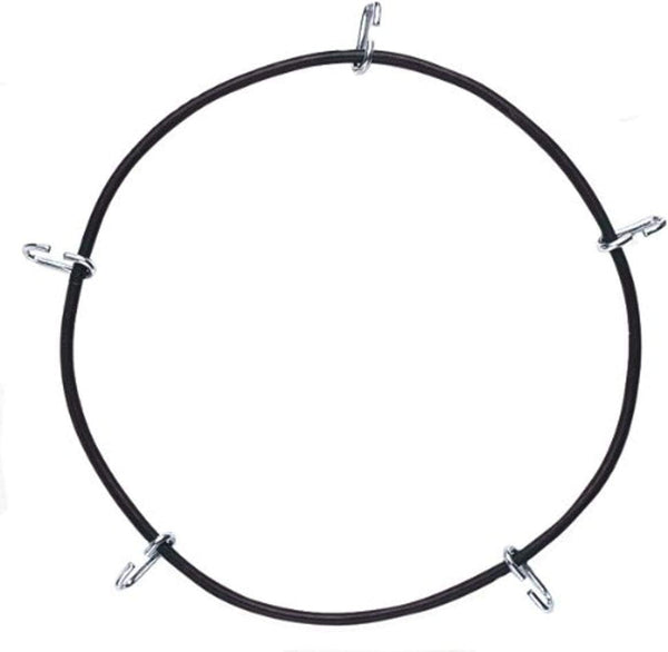 SCC QG20074 Black Quik Grip Light Truck Traction Chain Rubber Tightener - Set of 2