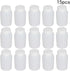 Othmro 15Pcs 100ml Wide Mouth Plastic Empty Lab Cylindrical Chemical Reagent Bottle, Sealing Liquid Storage Container