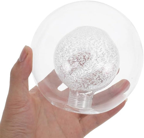 3.93 Inch TEHAUX Globe Lamp Shade Frosted Glass Ceiling Light Shade Replacement Dome Lampshade Soft Light Diffusion