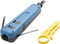 Punch Down Tool with 110/88 Blade & Network Wire Stripper for Telephone and Cat Cables