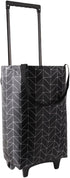 Vdaxvme Sturdy Portable Grocery Cart Bag Spacious Waterproof Shopping Bag with Wheels For Household And Outdoor Use