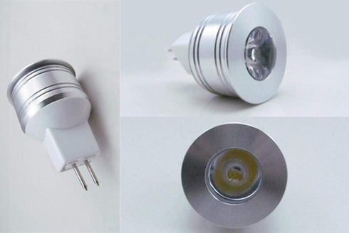 MR11 LED Light Bulbs 1W MR11 GU5.3 Bi-Pin Base LED Light 1W(12V 10W Halogen Replacement) Warm White 3000K LED Spotlight Bulb for Landscape Accent Recessed Under Counter Lighting,90 LM,8 Pack by K JINGKELAI
