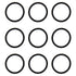 20Pcs Buna-N O-Ring Metric Nitrile Rubber Round Sealing O Ring Gasket for Plumbing Connection Repair