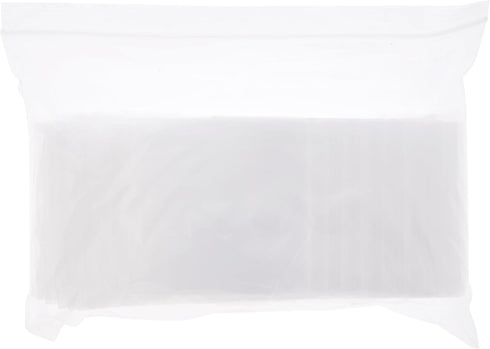 Plymor 3" x 3" Reclosable Plastic Bags, Pack of 200, 6 Mil Industrial Duty Zipper Bags for Storage