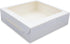 24pcs 9x9x2.5 Inch White Pie Boxes with Window for Pies, Donuts, Cookies, Muffins, Chocolates, Party