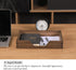 Wood Letter-Size Tray for Office Desktop Organizer - Wooden Front-Load Documents Tray for Mail, Paper, File, Magazine, Pen,Notebook Storage Paper Holder Trays Dark(DGTU-DK) by DDYURI