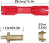 8-in-1 Faucet and Sink Installer Multi-purpose Wrench Tool for Bathroom, Kitchen Plumbing Repair (Red)