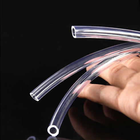 50 Feet PVC- 5/8" ID Clear Vinyl Tubing, Food Grade Multipurpose Tube for Beer Line, Kegerator, Wine Making