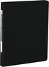 OfficeMax Durable Round Ring Binders, 1/2", Black