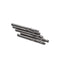 OSCARBIDE 1/8" Shank Square Nose Carbide End Mills, 5-Piece Precision Set for Wood, 2-Flute CNC Router Bits