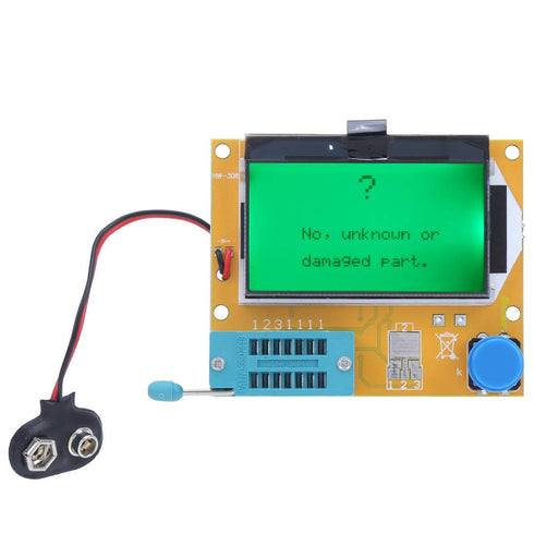 Meter Transistor Tester Graphical Resistance Capacitance Checker LCRT4 for Electronic Component Detection