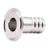 Beduan 1.5" Tri Clamp to 1-1/4" Barb Fitting, Stainless Sanitary Home Brew Adapter