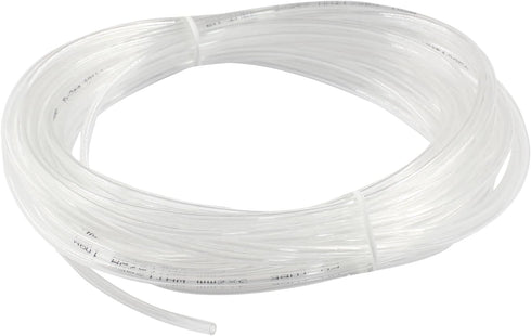 Pneumatic Tubing Pipe 1/8" Tube OD - 32.8 FT Clear Nylon Tubing Air Line Hose for Fluid Transfer