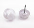 Yueton 50pcs 20mm Anti-Slip Rubber Pad Furniture Chair Leg Feet Pads for Wood Floor Protectors (Clear)