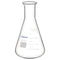 Glass Wide Mouth Erlenmeyer Flask, Borosilicate Glass 500 ml Capacity (Pack of 1)