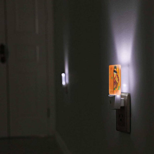 Chrobak LED Night Light Plug into Wall with Dusk to Dawn Light Sensor White Energy Efficient Thanksgiving Cartoon