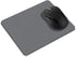 Non-Slip Rectangle Mousepad, Solid Matte Gray Mouse Pad for Home, Office, and Gaming Desk