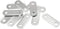 uxcell Repair Plate 22mmx8mm - Flat Fixing Mending Corner Brace Bracket Connector, Pack of 10