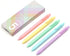 Kaco Pure Retractable Gel Ink Pens, Macarons Colored Ink, 0.5mm Extra Fine Point, 5-Pack