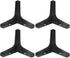 Miskall Iron Electroplated Furniture Cabinet Leg Smooth and Sturdy for Bedside Table Coffee Table