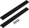 LC LICTOP 300mm/11.8" Modern Style Finger Edge Tab Pull Handle Door Knobs, Aluminum Matte Black