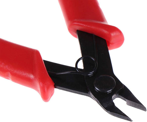 Flush Cutter, Wire Cutters, BS-8109 Soft Wire Cutter Pliers, Precision Micro Cutter for Electronics and Jewelry