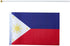 Philippines Flag Mini Handheld Flags on Stick - Ideal for Party Parades & Sports Events