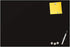 Glass Dry Erase Board, Black Surface, Frameless Magnetic, 16" x 16", for Office, Home, School with Marker