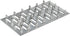 20 PCS 4" x 2" Pronged Truss Plate, Galvanized Steel Repair Tie Plates for Roofing Trusses