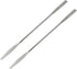 Maxmoral Stainless Steel Mini Double-Ended Spatula, Semi-Micro Shovel, Tapered Arrow End, 50 mm X 9 mm