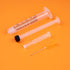 2.5ml Syringe with Needle, 25G Needle 20-Pack, Individually Packed for Industrial Laboratories
