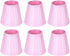 6Pcs Chandelier Lampshade, Household Modern E14 Clip On Fabric Lampshade Small Lamp