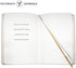 Leatherette Vintage Journal, Hard Cover, Lined Notebook, Old Looking Travel Diary, A5 Size (5.7'' x 8.1'')