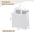 50 9.5"x6"x9.5" Commercial OMISTAR PCS Insulated Take Away Bags, Thermal Containers - Grade Hot/Cold Pouches