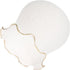 MAGICLULU Glass Lamp Shade Replacement for Pendant Light Fixture 5.11X5.00X5.00 Inch Frosted