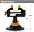 Yakamoz Universal Mini Suction Vise Clamp 360 Degrees Drill Press Vise Table Bench Vice for DIY Jewelry