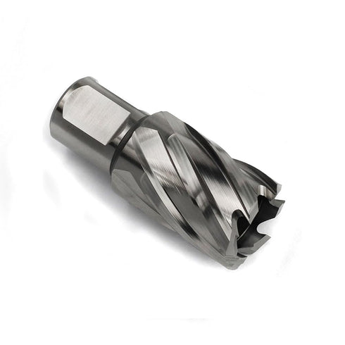 OSCARBIDE 1"x1" Annular Cutter, 3/4 inch Weldon Shank, 1 inch Cutting Diameter, 1 inch Depth of Cut, 2 Flat Mag Drill