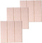 Ciieeo 3pcs Pink Felt Board Tiles, Colored Felt Notes Board Tiles, Memo Wall Bulletin Boards, Three-Dimensional Photo