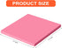 Zubebe 10 Pads Jumbo Sticky Notes, 11 x 11 Inch, Bright Colors, 25 Sheets/Pad