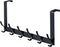 BOOMIBOO Over The Door Hooks, Sturdy Towel Rack with 12 Hooks for Bathroom, Bedroom, Kitchen