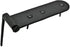 4 Renovators Supply Manufacturing Black Wrought Iron Shutter Strap Hinge in Galvanized Gate Strap Hinges with Mounting