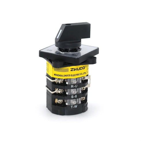ZKWYVYZC SZW25-48D/ZC.ZF1.3 25A 3 for Off REV Position Knob Selection Cam Switch for Meat Grinder Equipment